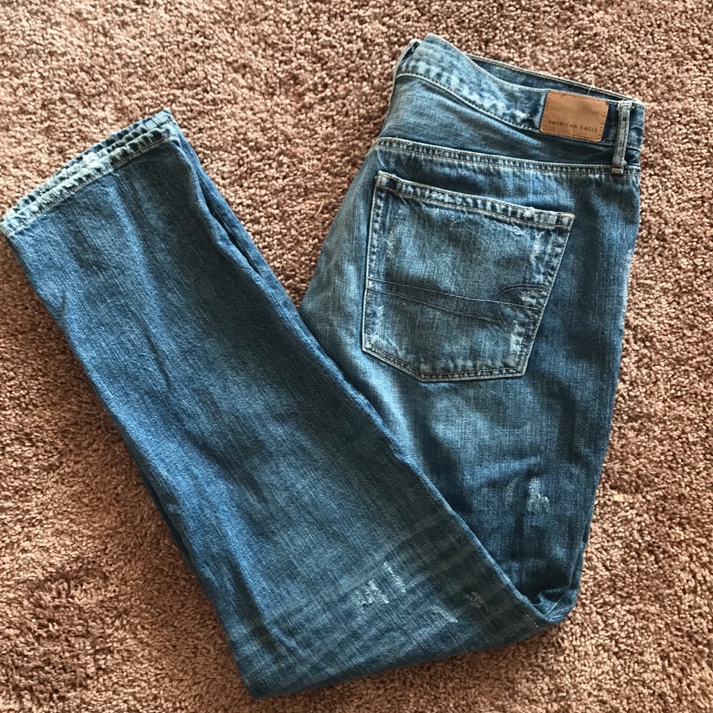 Hi-Rise Girlfriend Jeans